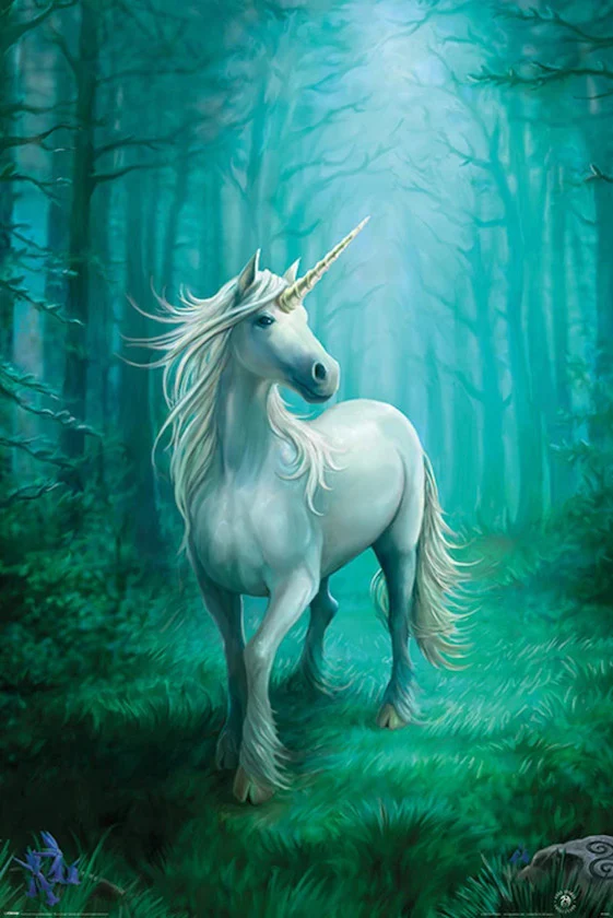 Anne Stokes Forest Unicorn