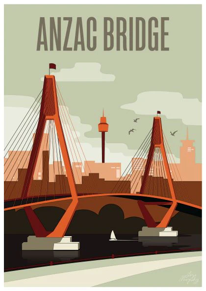Anzac Bridge - Liza Murphy
