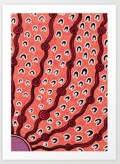 Authentic Aboriginal Print Hogarth Arts