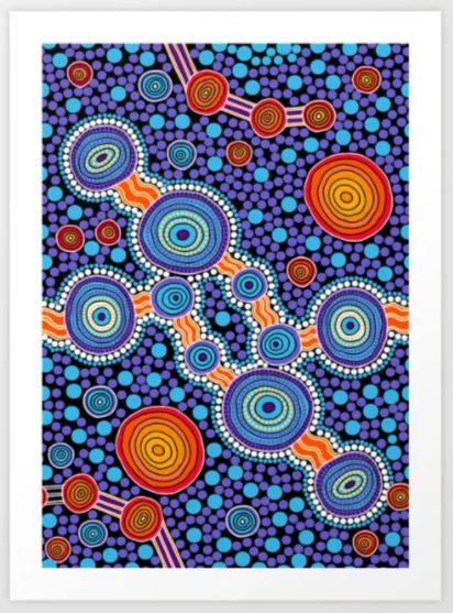 Authentic Aboriginal Print Hogarth Arts