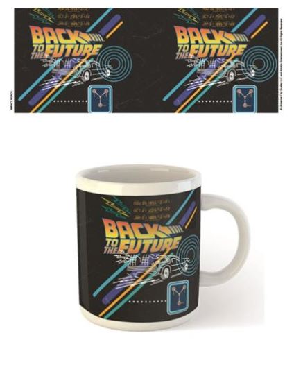Back to the Future Neon Mug