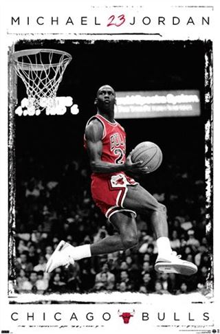 Chicago Bulls - Michael Jordan Dunk