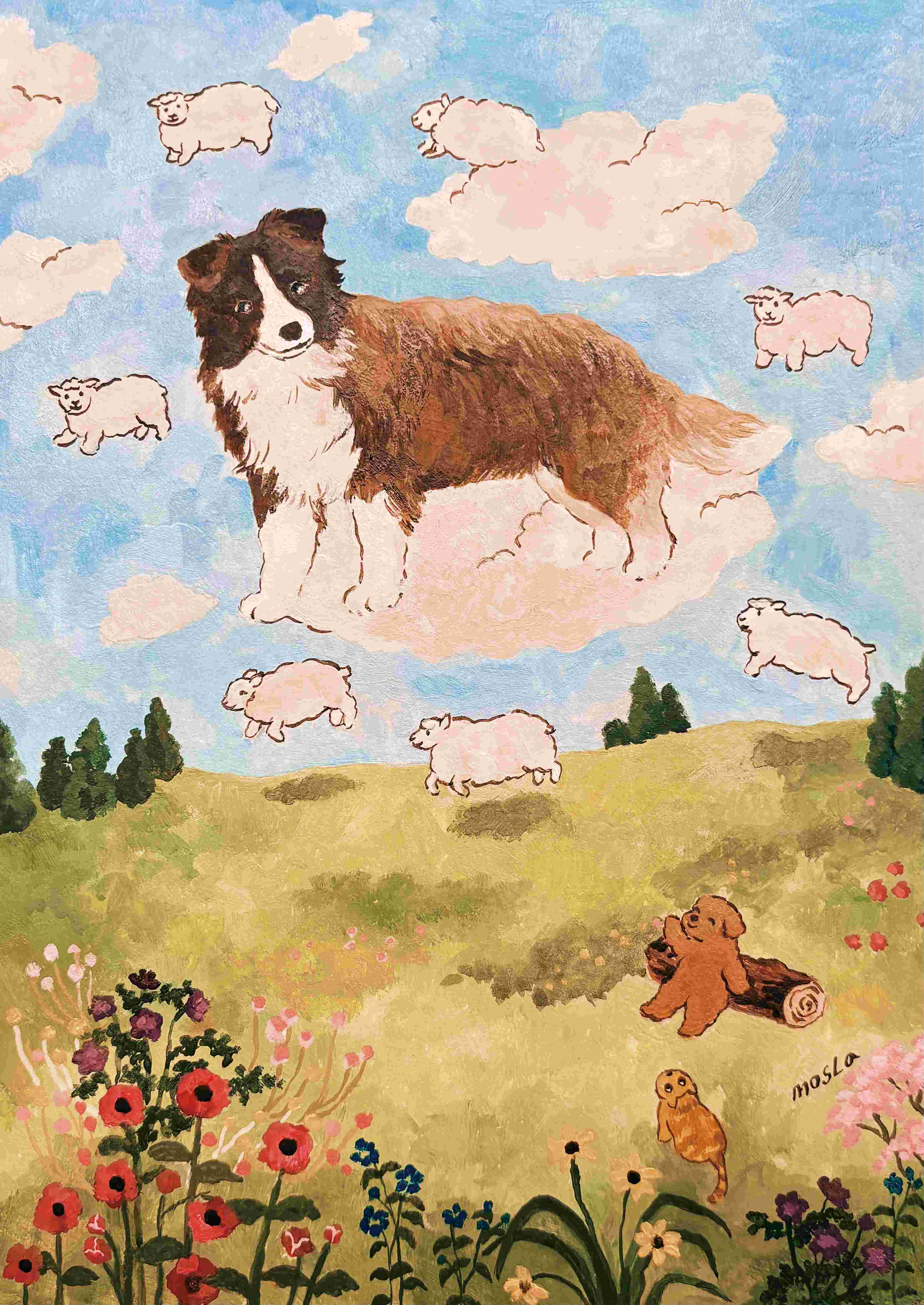 Cloud Shepherd Dog by Mosla