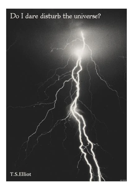Do I dare A5 Literary Print