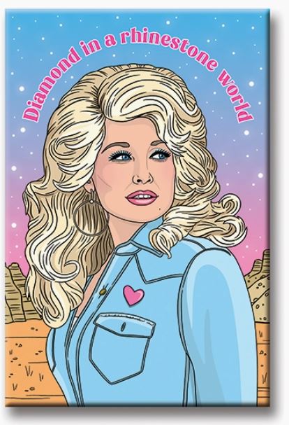 Dolly Diamond in a Rhinestone Magnet