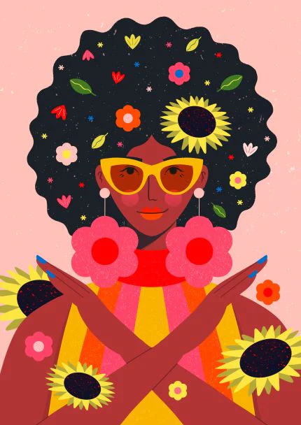 Flower power by Kitty O Illustrates