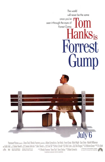 Forrest Gump 28x43cm