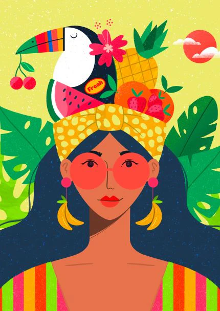 Fresh and Fruity by Kitty O Illustrates