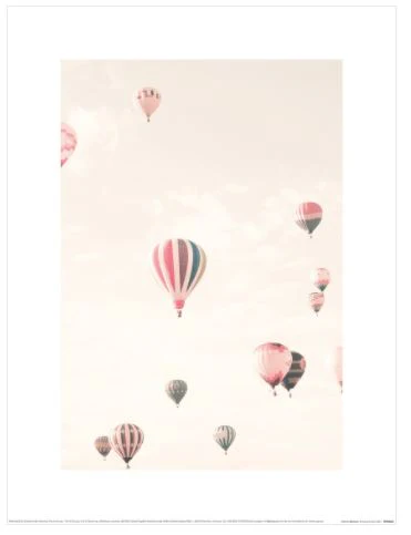 Hot Air Balloons by Caroline Mint