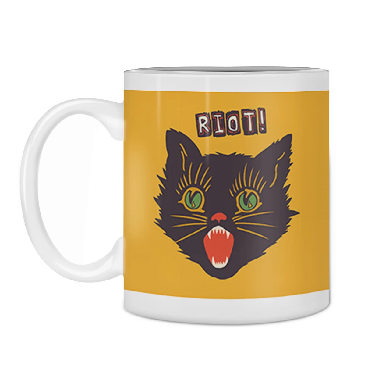 Hustle and Co Mug - Riot Cat