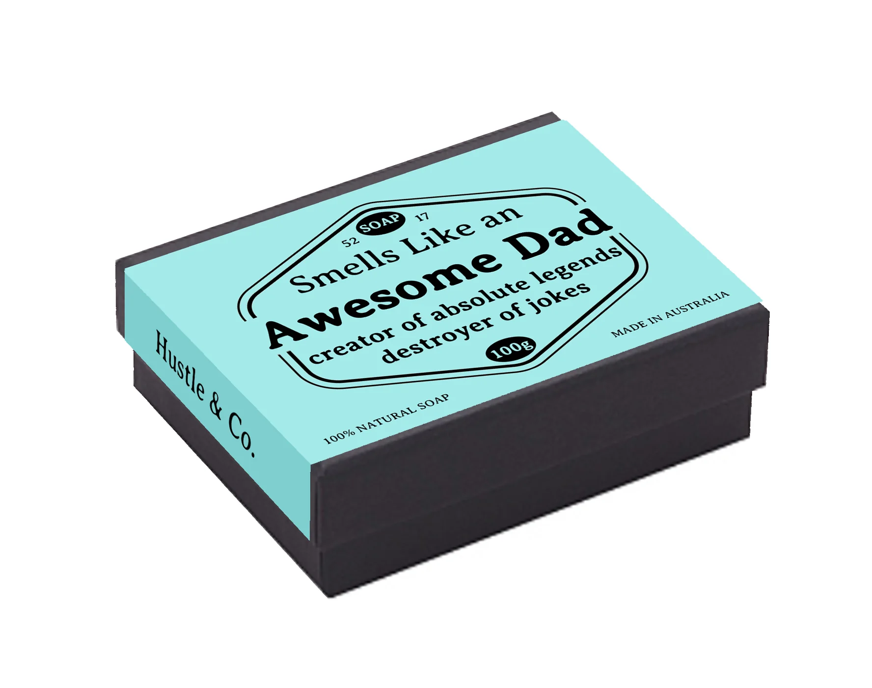 Hustle and Co Soap - Awesome Dad