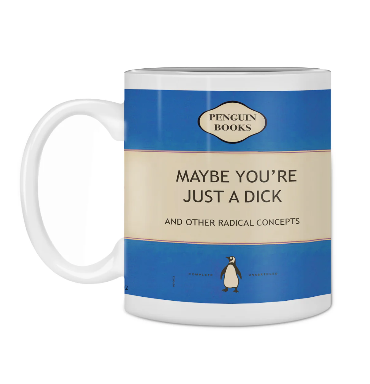 Hustle & Co Book Mug - MAYBE YOURE A DICK