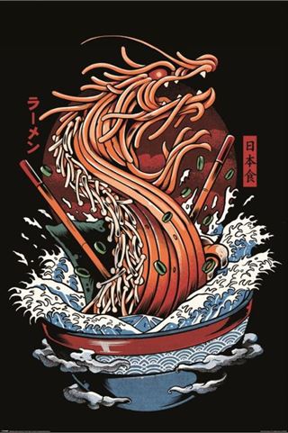 Ramen Dragon - Ilustrata