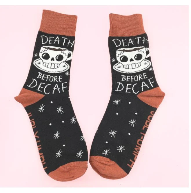 Jubly-Umph Death Before Decaf Socks