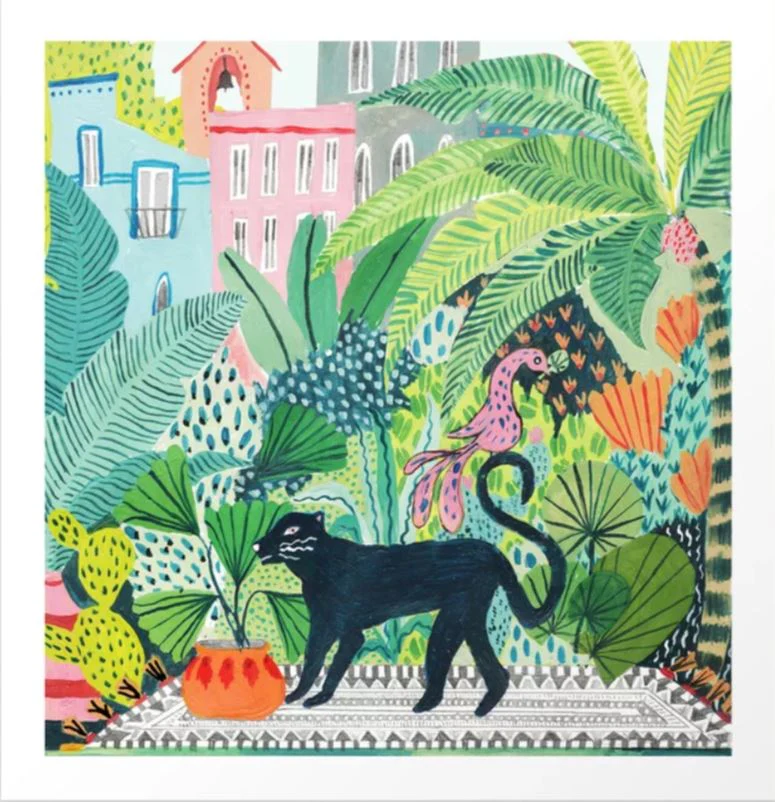 Jungle Panther by Ambers Textiles