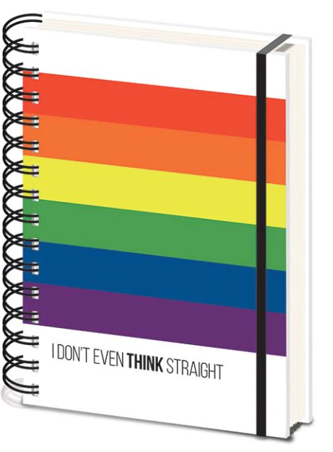 LGBT A5 Spiral Notebook