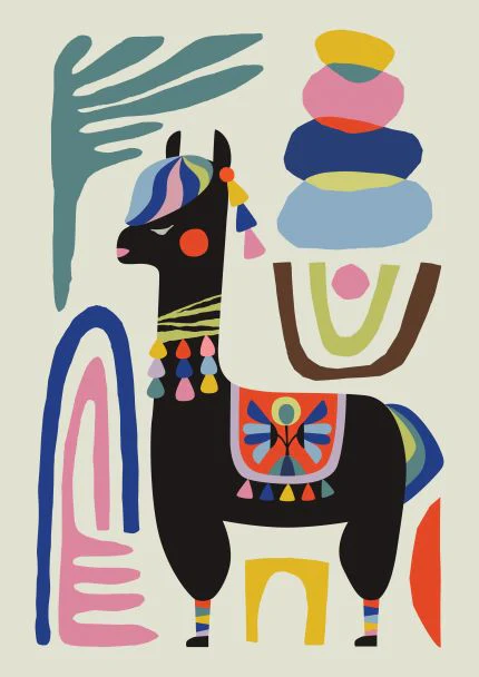 Llama by Rachel Lee A5