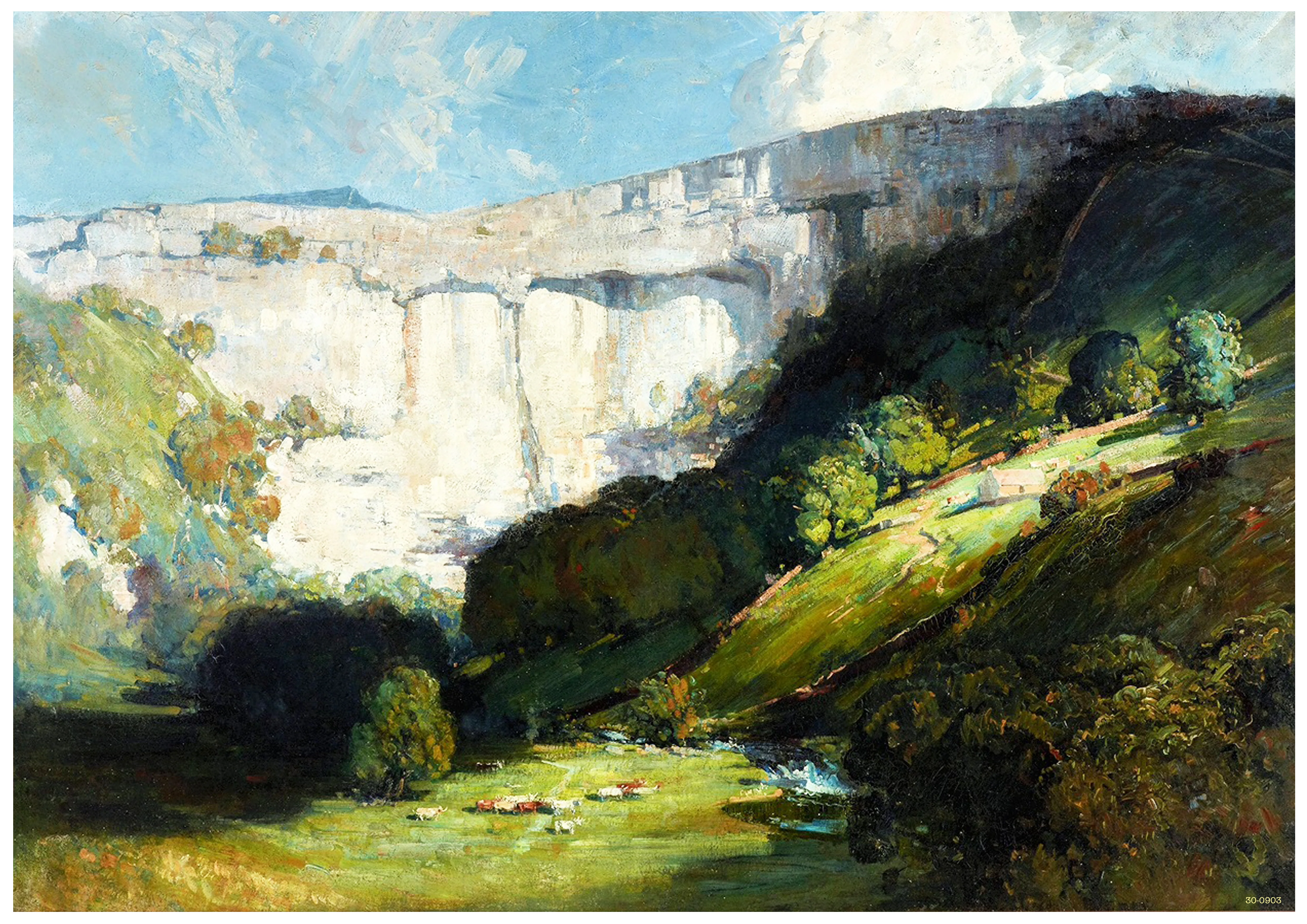 Malham Cove - Arthur Streeton