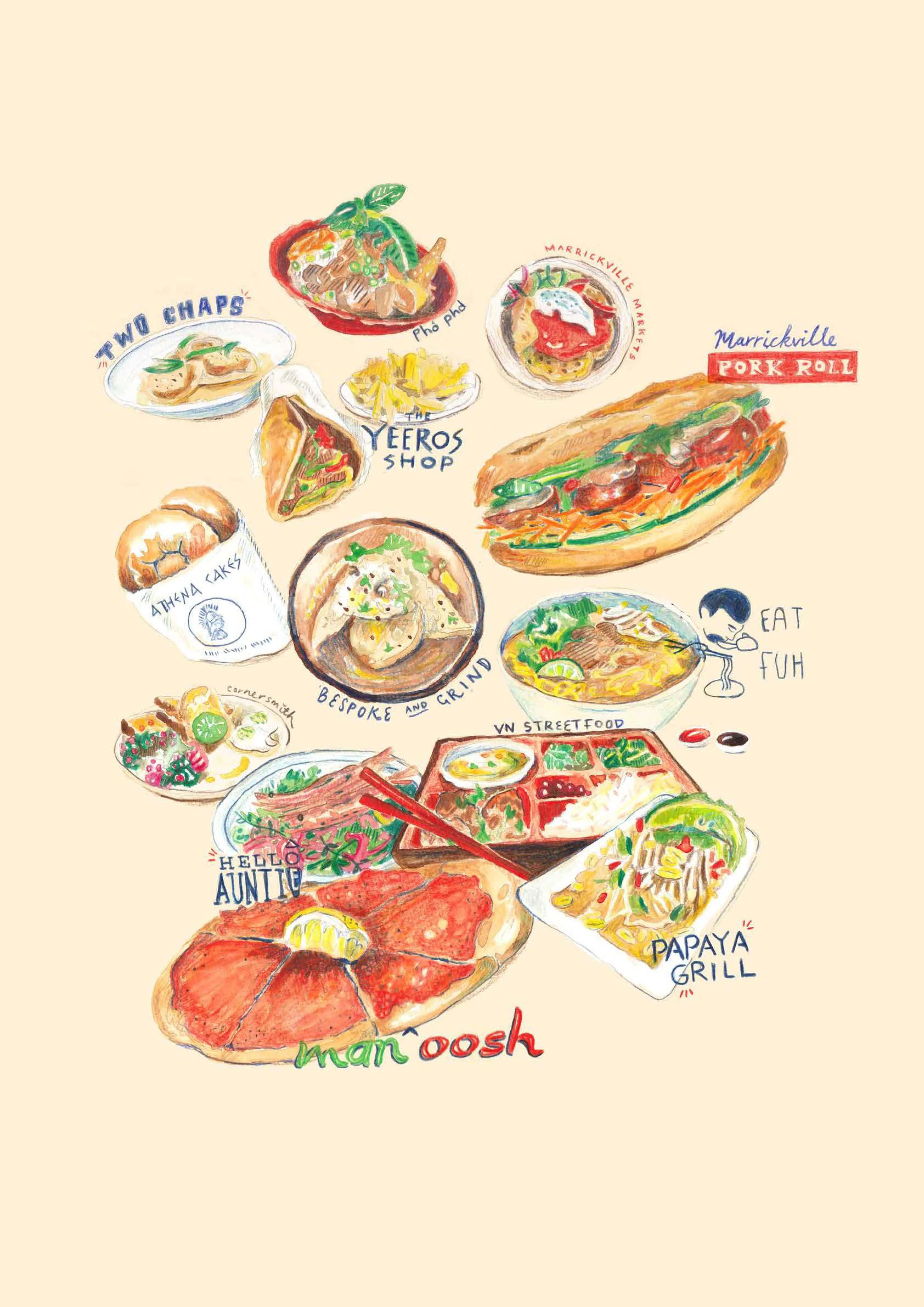 Marrickville Eats by Amy Blue
