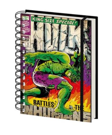 Marvel Comics Hulk A5 Spiral Notebook