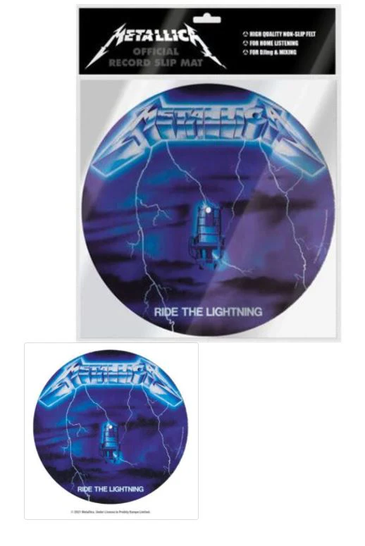 Metallica Lightning Slipmat