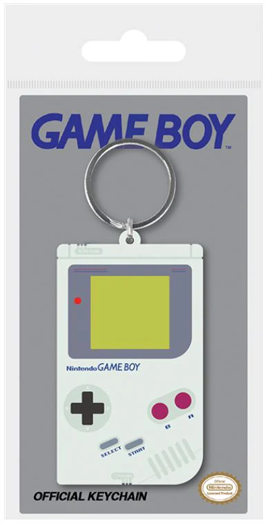 Nintendo Gameboy Rubber Keychain