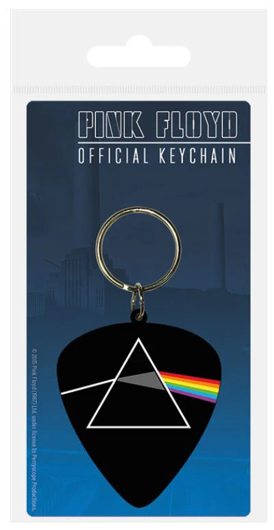 Pink Floyd Plectrum Rubber Keychain