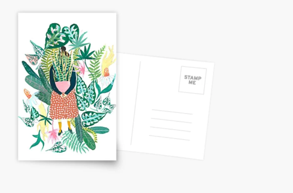 Plant Lover Postcard