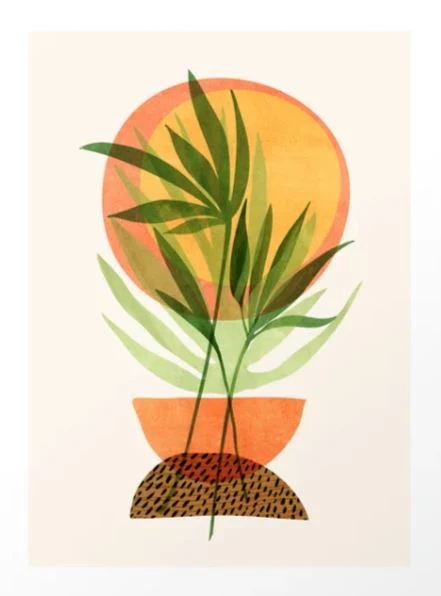 Retro Sunset by Modern Tropical