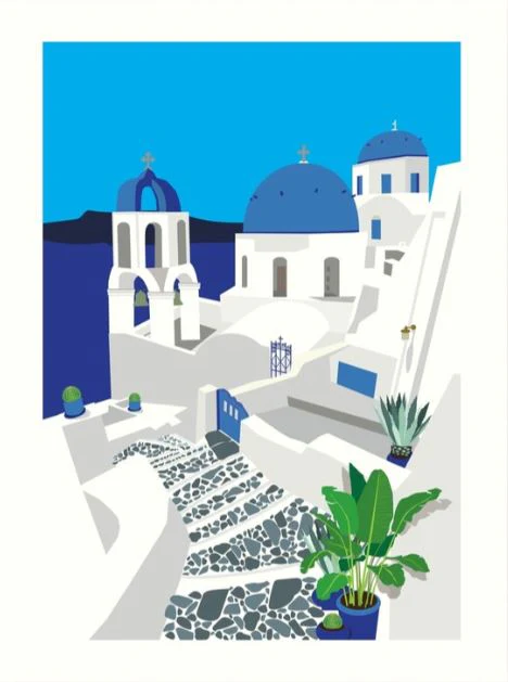 Santorini by Jen Bucheli