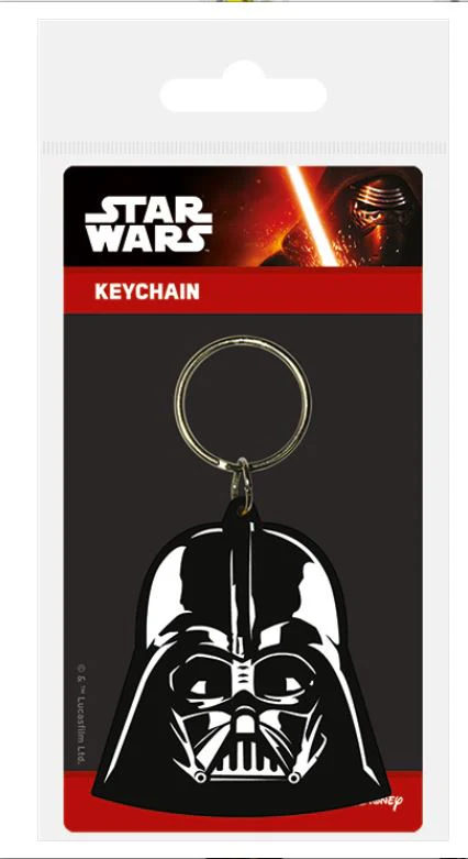 Star Wars Darth Vader Rubber Keychain