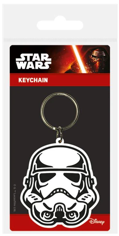 Star Wars Storm Trooper Rubber Keychain