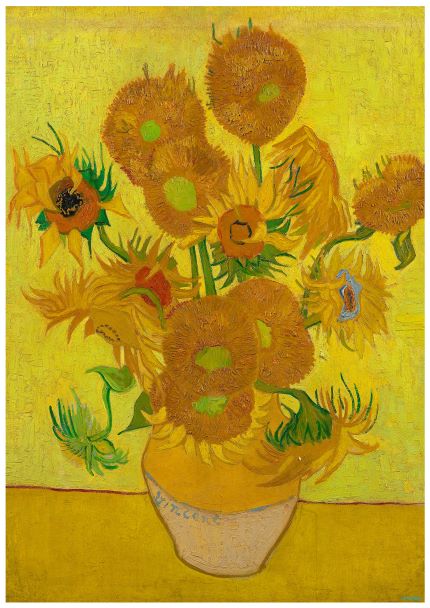 Sunflowers by Van Gogh 50x70cm