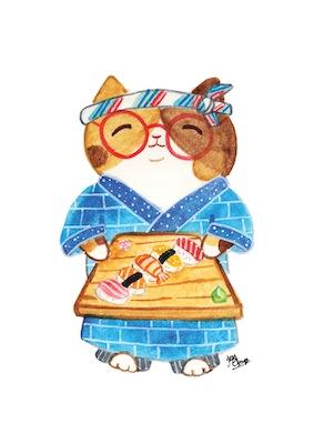 Sushi Chef by Jess Chen