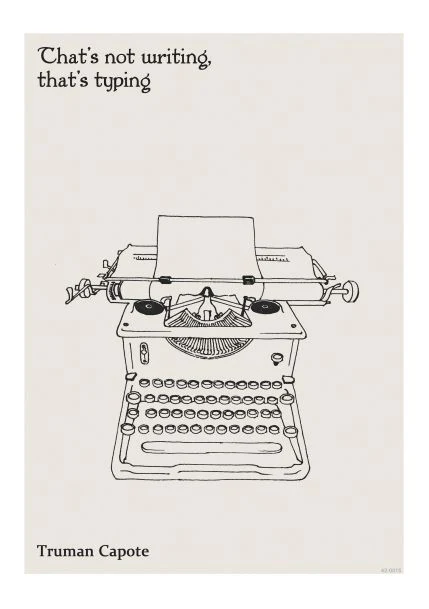 That is not Writing A5 Literary Print