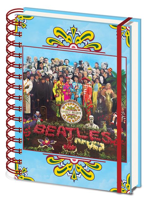 The Beatles Sgt Pepper A5 Spiral Notebk
