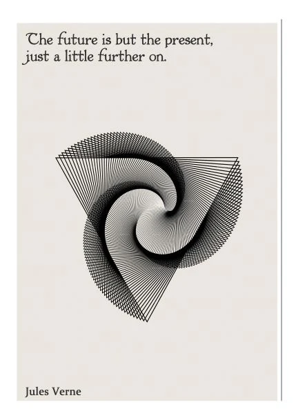 The Future A5 Literary Print
