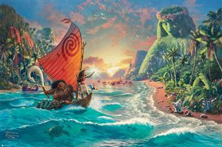 Thomas Kinkade - Moana