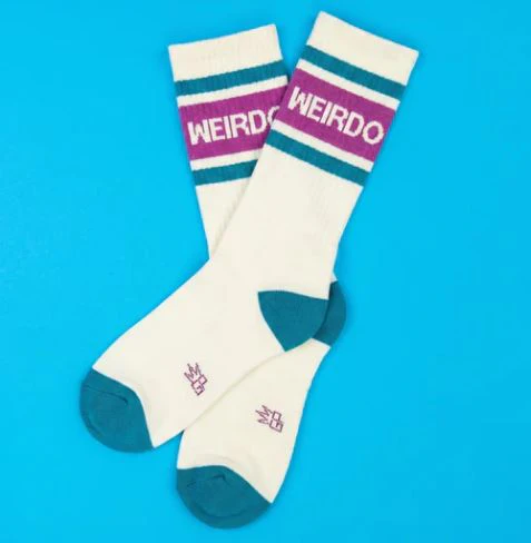 Weirdo Gym Crew Socks - Image 2