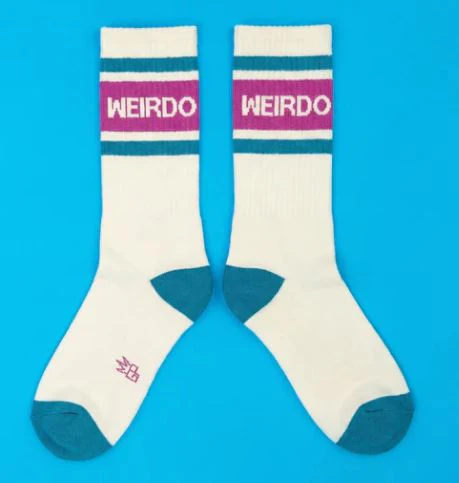 Weirdo Gym Crew Socks - Image 3